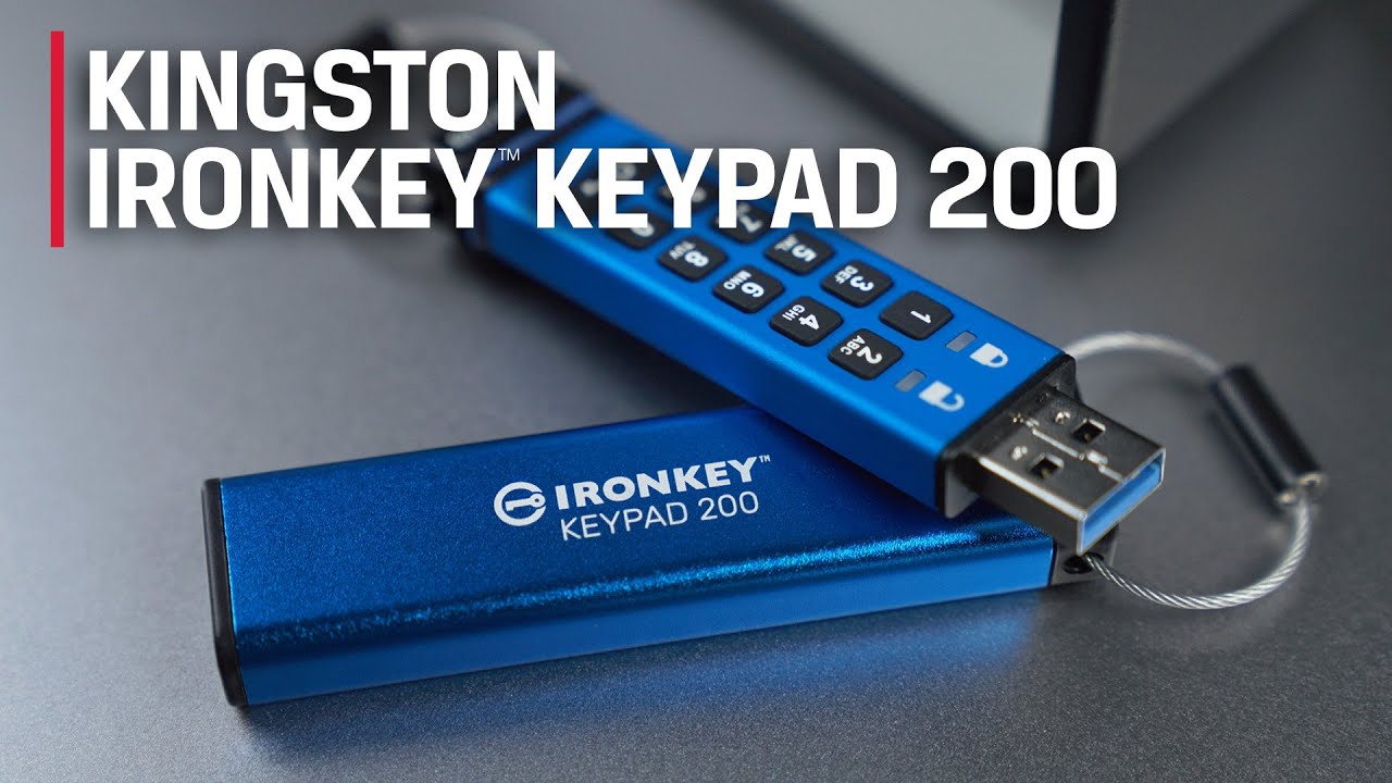 Тази флашка идва с Хардуерна Енкрипция - Kingston Ironkey Keypad 200 ...
